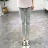 Grande número em estoque calças cropped finas de mola e verão para gestantes cor sólida calças legging ajustáveis para gestantes calças de baixo para gestantes
