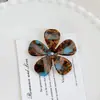 Directo de Fábrica Multicolor Gradiente Tridimensional Acetato Flor de Cinco Pétalos Accesorios Hecho a Mano DIY Materias Primas En Stock Personalizable