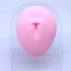 Gaby Europa y Estados Unidos transfronterizo silicona suave simulación modelo de órgano modelo rosa accesorios de exhibición para enseñanza médica