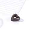 Pinza de Agarre Pequeña de 2.5CM Corazón Torcido Pinza para el Cabello de Mujer Pinza de Agarre para Flequillo Mate Pinza de Tiburón Agarrador de Cabello Tocado Transfronterizo