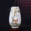 Vaso Cerâmico Pequeno de Jingdezhen Enfeites Arranjo de Flores para Sala de Estar Flores Secas Estilo Chinês Novo Decorações para Casa Gabinete de TV Artesanato