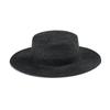 Sombrero de Paja de Ala Plana de Sisal Estilo Europeo y Americano Simple Casual Cuerpo Desnudo Fotografía de Viaje al Aire Libre Protección Solar Transpirable Sombrero Moderno que Reduce la Edad