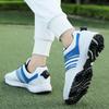 Ventas Directas de Fábrica Zapatos de Golf Populares para Hombre Zapatillas con Clavos Antideslizantes Cómodos y Resistentes al Desgaste Zapatos con Hebilla de Perilla