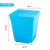Vasos de Flores Plásticos Coloridos Espessos para Suculentas, Vasos Pequenos para Suculentas, Vasos Quadrados Pequenos, Bandejas, Vasos Quadrados Coloridos, Vasos Quadrados Pretos Grandes e Pequenos