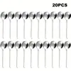Venta al por mayor de fábrica cuchara redonda de acero inoxidable 304 cuchara de café cuchara de tremella cuchara para condimentos cuchara para nido de pájaro cuchara para mezclar miel span