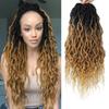 Queen Locs Novo Cabelo de Crochê Goddess Faux Locs Queen Trança Suja Xuchang Peruca