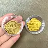 Pegatinas de Teléfono de Oro Puro Pegatinas de Teléfono de Oro de 2 mg Regalos Culturales y Creativos para Transmisiones en Vivo Pequeños Regalos para Tiendas Físicas Fuente Mayorista