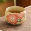 Taza de Té Firestone Azul y Blanca con Flor de Camelia Pintada a Mano Cerámica Taza Individual Taza Maestra Estilo Chino Set de Té Kung Fu Taza de Té para Oficina