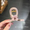 Pinza para el Cabello de Lujo Ligero con Flor de Perla Rosa de Tamaño Mediano 2026 Accesorio para el Cabello Elegante de Gama Alta para Mujeres