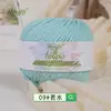 Fio de Algodão Oco Redondo 2mm, Bola de Fio Oca para Materiais de Bolsa DIY, Bola de Fio Rígido de Algodão e Linho para Tricô Artesanal