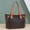 Cross-border Nova Axila Shoulder Bag Grande Capacidade Commuter Handbag Vintage Tote Bag Impresso Mochila da Moda Atacado