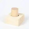 Molde para Hacer Palitos de Moxa de Varios Tamaños, Prensa de Madera Maciza para Conos de Moxa, Briquetas de Moxa con Forma de Cono, Separador de Humo de Flujo Inverso, Herramienta DIY de Moxibustión de Jengibre