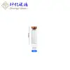Vial Transparente Ampolla Pequeña 3ml Tapa de Aluminio Azul Botella de Cierre Rápido Vidrio Dispensador de Polvo Liofilizado Belleza Médica Cosméticos 2ml