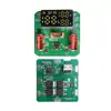 Carga Rápida Bidireccional Pd3.0 Pantalla Digital Voltaje y Corriente Batería Externa Kit DIY Placa Base Módulo 100W 65