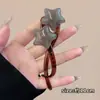 Pinza para el Cabello de Pato para la Parte Trasera de la Cabeza, Sencillo Accesorio para el Cabello con Lazo de Color Contrastante, Pinza Grande para Cabello Grueso, Accesorio Versátil para el Cabello