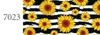 Serie de Flores de Listón de Girasol de Verano Hilo Hecho a Mano DIY Accesorios para la Cabeza y el Cabello Listón Material de Poliéster