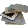 Paneles anticolisión de diamante, paneles de pared de cristal de carbono sin juntas, paneles de pared integrados de fibra de madera de bambú con chapa de madera, paneles de pared para decoración de techos