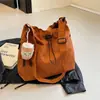 Bolso Grande Casual para Mujer 2025 Nueva Moda Verano Bolso de Tela Bolso de Hombro Bolso Tote de Gran Capacidad Bolso Cruzado para Clase y Viajes