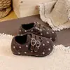 Zapatos de Princesa para Niña con Lunares 2026 Otoño Nuevos Redondos con Correa de Hebilla Única Cómodos Versátiles Estudiante Casual