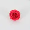 10CM cabeza de flor de rosa roja flor artificial de boda decoración de pared de flor de rosa de coche de boda flor falsa flor eterna fábrica venta al por mayor