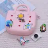 Nova Série Temática de Matemática Charms para Sapato Desenho Animado Criativo Acessórios DIY para Tamanco Borracha Macia PVC Atacado em Estoque