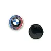 Adequado para Calota de Roda Bmw Série 1 Série 3 Série 5 Série 7 X1234567 Tampa Central de Roda Logo Z4 Preto Trovão e Branco