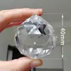 Colgante de Cortina de Cuentas de Cristal Cuentas de Corte Esférico Colgante de Vidrio Hecho a Mano DIY Colgante de Cuentas Decoración de Lámpara de Cristal