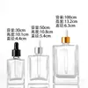 Ventas Directas de Fábrica de Botellas Transparentes de Vidrio para Aceites Esenciales, Botellas Dosificadoras Cosméticas, Botellas de Muestra para Viaje, Exquisitas y Portátiles, Soporte para Producción