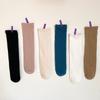 Primavera y verano 2022 nuevos calcetines de tubo de malla de 6 colores para niñas, calcetines de tubo de algodón peinado transpirables para estudiantes coreanos para niños
