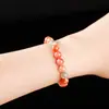 Jingde Jewelry Pulsera Arusha con Puntos Dorados Naturales Grado 8A Pulsera de Piedra Solar de una Sola Ronda Joyería de Regalo Venta al por Mayor