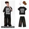 Ropa de Moda Infantil para Danza Urbana Verano Ropa para Actuación de Batería Niños Hiphop Ropa Infantil Niñas Ropa de Práctica Ropa para Actuación de Niñas