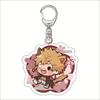 Hell Music Keychain Animação em torno de sapinhos Maru Ehai Ya Esquerda Pendurado Batalhão Guarda Gangue Zuo Chefu Zhi Pingente Acrílico