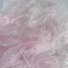 Tecido de lantejoulas celebridade da internet arte de unha foto gaze rosa cortina de gaze rede de fios tecido de fio de estrela pano de fundo decoração cabeça de gaze