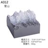 Monte Everest Monte Fuji Alpes Molde de Silicona Escalera Maceta Simulación Cemento Yeso