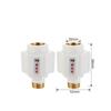 Venta al por mayor de válvula mezcladora para calentador de agua eléctrico, interruptor de montaje abierto, válvula mezcladora de agua caliente y fría, grifo de salida en forma de U, accesorios de ducha