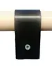 Clip de Etiqueta de Identificación para Tubería de Línea/ Sujetador de Plástico Negro/ Conector Redondo para Tubería/ Unión de Tubería/ Soporte