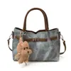 Bolsa Tote Retrô de Grande Capacidade, Nova Bolsa de Ombro Cruzada Simples Estilo Coreano Nicho para o Dia a Dia, Bolsa de Mão Versátil para Mulheres