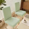 Funda de Silla de Alta Gama con Textura de Algodón y Lino, Versión Mejorada, Funda Gruesa para Asiento de Silla de Comedor con Respaldo Integrado, Funda Universal para Taburete
