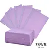 Suporte para Processamento e Personalização de Tapetes para Mesa de Manicure, Ferramentas de Limpeza de Tecido, Papel para Cílios, 125 Peças/Pacote, Tapetes Descartáveis para Mesa de Manicure