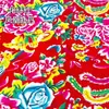 Sábana de Cama para Boda Diseño de Tela Flor Grande del Noreste Flor de Peonía Estilo Rústico Decoración de Volante Tela para Ropa Tradicional