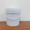 Balde plástico de 5 litros, balde redondo de 5 litros, material PP de grau alimentício, balde de tinta, balde de alimentos, balde de embalagem para transferência