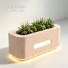 Maceta de Terrazzo Móvil con Ruedas Especial para Parques de Emprendimiento, a Prueba de Sol, a Prueba de Heladas, Aislada, Maceta Decorativa para Paisajismo Verde