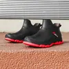 Botas de Chuva Curtas para Exterior de Comércio Exterior para Todas as Estações, Sapatos de Água Impermeáveis e Resistentes ao Desgaste para o Dia a Dia, Espessados e Aveludados, Antiderrapantes para Cozinha Quente