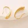 Europa e Estados Unidos atacado transfronteiriço brincos pingente borboleta duplo amor aço inoxidável banhado a ouro 18K brincos degradê versáteis 21