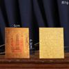 Item Quente da Transmissão Ao Vivo! Adesivo para Celular com Folha de Ouro Imitação da Torre Wenchang com Nove Andares e Treze Andares do Título da Lista Dourada do Imperador Wenchang