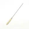Espetos para Churrasco com Cabos de Madeira, Espetos Planos, Cabos de Madeira de Aço Inoxidável, Espetos para Churrasco, Espetos para Cordeiro, Espetos de Aço, Agulhas para Churrasco, Espetos para Churrasco