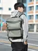 Mochila para Portátil de Viaje de Negocios para Hombres, Moderna y Sencilla, Gran Capacidad, Mochila de Hombro Único y Doble Hombro de Moda para Viajes de Negocios y Trayectos Diarios