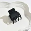 Clip de Pinza Cuadrado Esmerilado de 3.5 cm Clip para Bolsa Caliente Transfronterizo Mitad Sujetada Pinza Superior Pinza de Tiburón Artefacto Fijo Accesorios para el Cabello