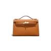 Bolsa de Ombro Mini Kelly de Couro Genuíno Transfronteiriça com Estampa de Palmeira, Bolsa de Mão Feminina Versátil e Moderna de Luxo Leve