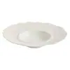 Tazón de Cerámica Cuadriculada Estilo Sombrero de Paja Hecho en Fábrica, Tazón Grande para Sopa con Acabado de Alta Gama, Tazón Creativo Irregular con Textura Martillada para Pasta, Tazón para Ramen